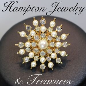 ✨💫 🌟Vintage Starburst Celestial Clip-On Earrings 🌟💫✨